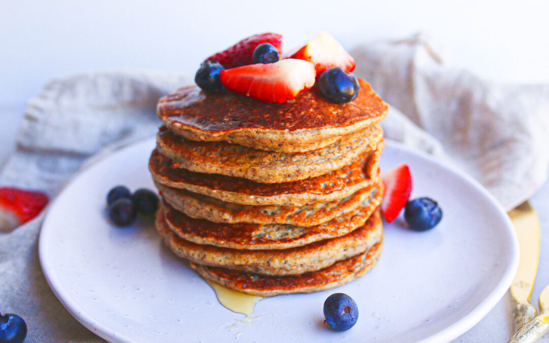 Amanda’s Chia Oat Pancakes