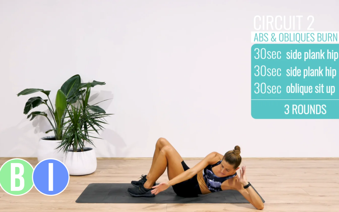 15min Abs & Obliques Burn